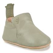 Chaussons en cuir souple My Blumoo - Vert amande 12 - 18 mois