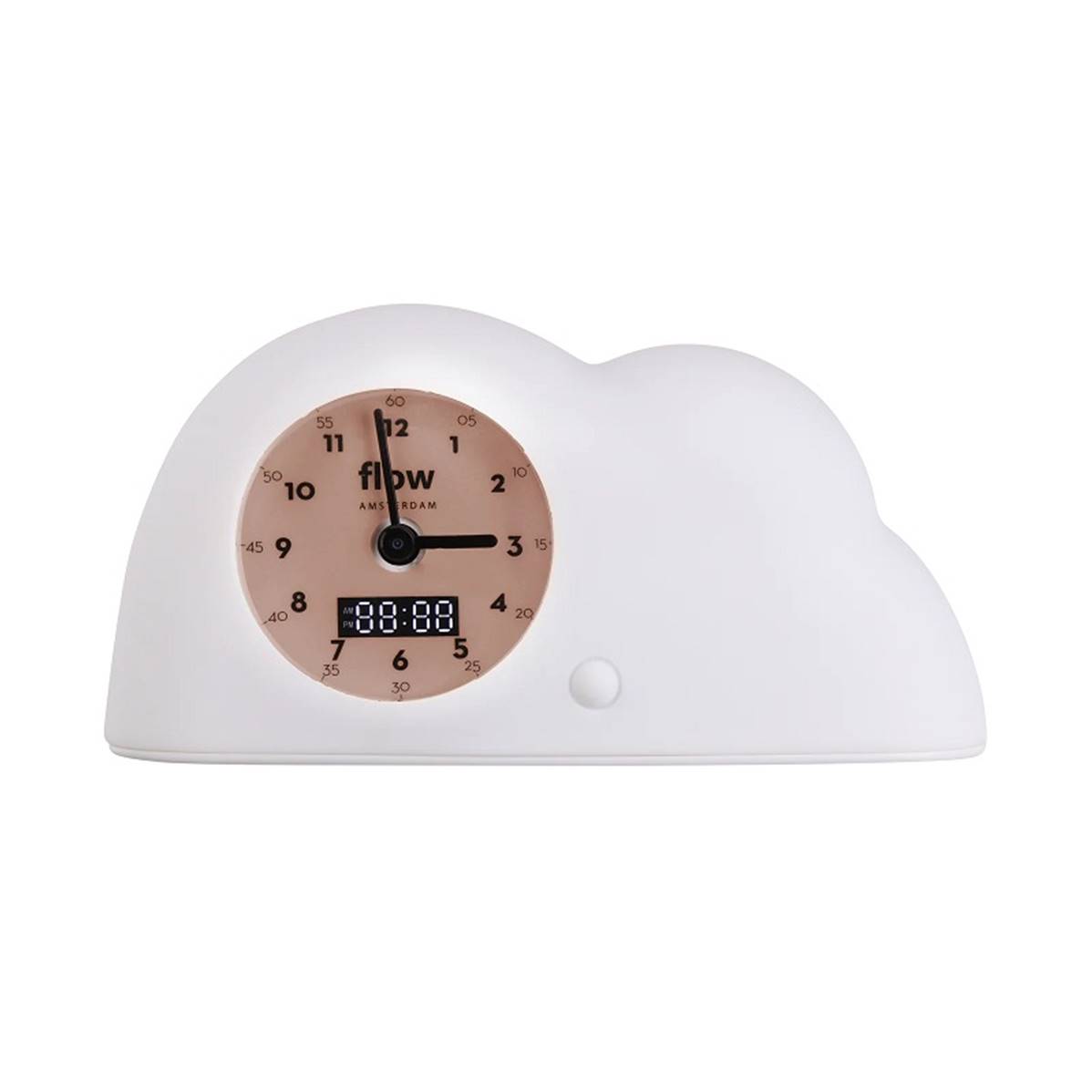 Réveil veilleuse nuage avec horloge ��� Flow Design ��� 1,2,3 Solène !