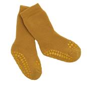 Chaussettes antidrapantes 1 - 2 ans - Pointure 20-22, Moutarde