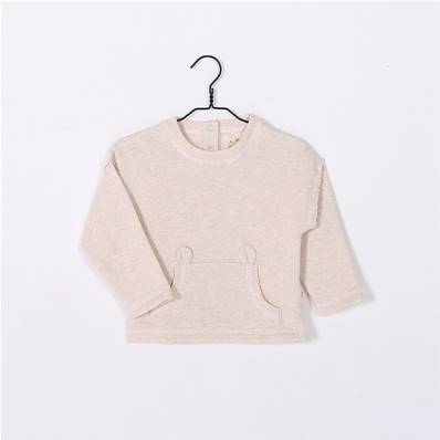 Sweat-shirt Loan - Crème 3 mois