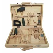 Mallette  outils en bois