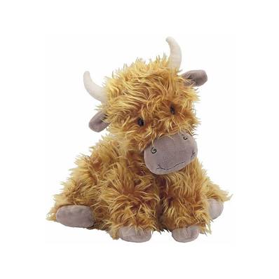 Peluche Vache écossaise