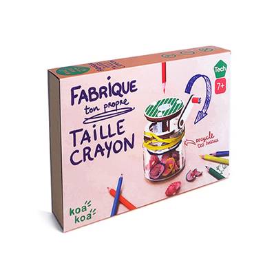 Taille-crayons à construire