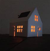 Casagami, lampe LED solaire - Maison