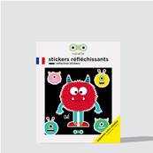Monstre rouge by Gwe - stickers réfléchissants