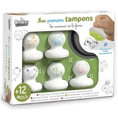 Mes premiers tampons « Animaux de la ferme »