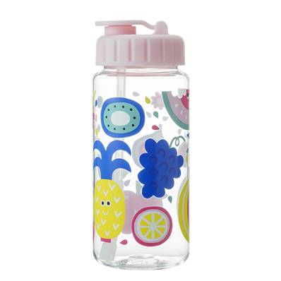 Gourde en tritan 0,35L Tutti Frutti bouchon rose