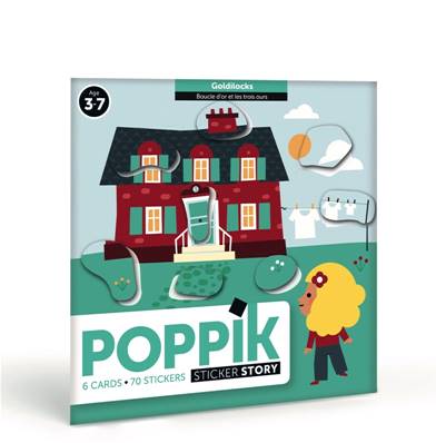 Les contes en stickers - Boucle d'or et les trois ours