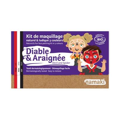 Kit de maquillage 3 couleurs – Diable & Araignée