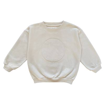 Sweat créatif à personnaliser - Ecru 3 - 4 ans