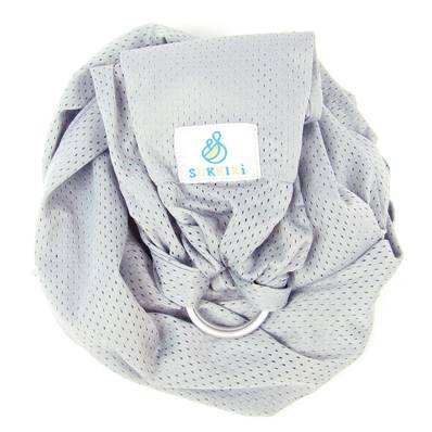 Porte-bébé sling Sukkiri gris