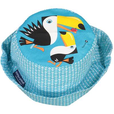 Bob Toucan sur fond bleu S - 46-48 cm