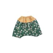 Combinaison froufrou pâquerettes verte pour poupons