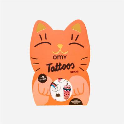 Tatouages éphémères pour enfants - Kawaii