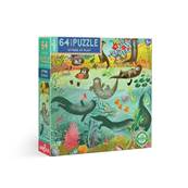 Les loutres joueuses - Puzzle 64 pièces
