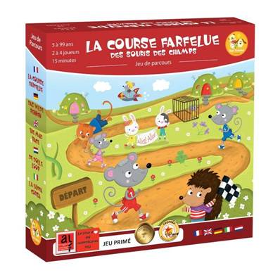 La course farfelue des souris des champs - Jeu de course