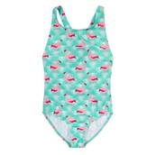 Maillot de bain 1 pièce - Flamant rose 4 ans