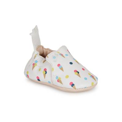 Chaussons en cuir avec patin My Blu - Glaces 20-21