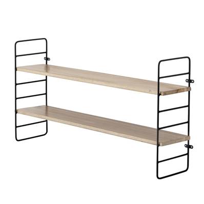 Etagère murale Nordic - Bois et métal