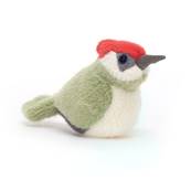 Peluche oiseau pivert - Birdling Woodpecker
