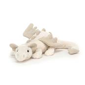 Peluche dragon blanc - Snow dragon petit modèle