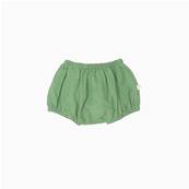 Bloomer en double gaze de coton Baya - Vert pomme 6 mois