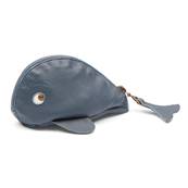 Porte-monnaie Baleine bleue