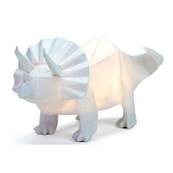 Veilleuse Tricératops blanc – LED