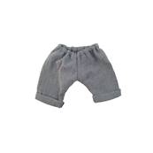 Pantalon en gaze bleu pour poupon