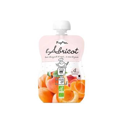 Gourde de compote pour bébé – Abricot BIO