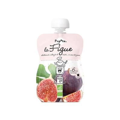 Gourde de compote pour bébé – Figue BIO