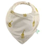Bavoir bandana – Groovy girafe