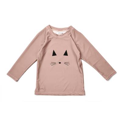 Tee-shirt anti-UV Noah Chat rose 3-9 mois