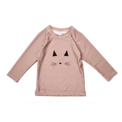 Tee-shirt anti-UV Noah Chat rose 3-9 mois