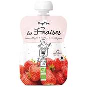 Gourde de compote pour bébé – Fraise BIO