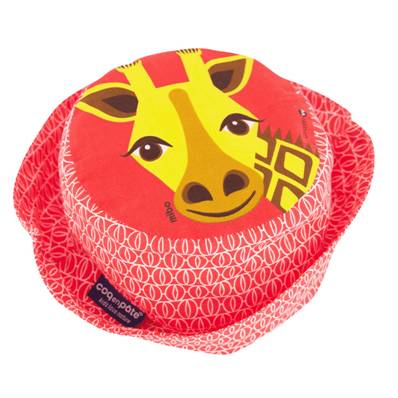 Bob Girafe sur fond rouge S - 46-48 cm