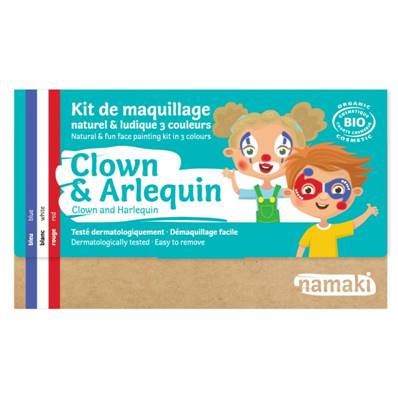 Kit de maquillage 3 couleurs – Clow & Arlequin