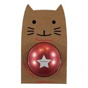 Ballon rouge paillettes 15cm