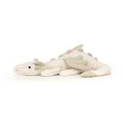 Peluche dragon blanc - Snow dragon petit modèle