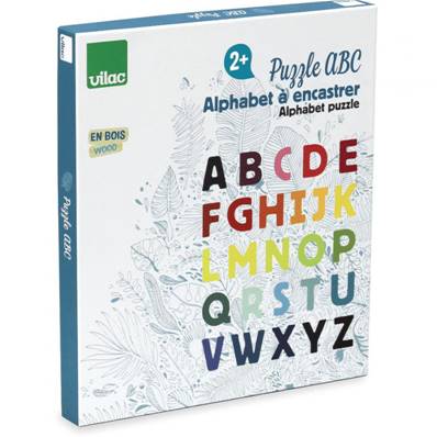 Puzzle encastrement ABC Alphabet Sous la canopée