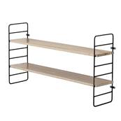 Etagère murale Nordic - Bois et métal