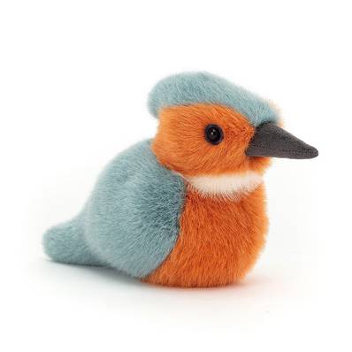 Peluche oiseau martin-pêcheur - Kingfisher