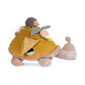 Grande tortue d'activités - Trois petits lapins