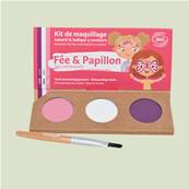 Kit de maquillage 3 couleurs – Fée et papillon