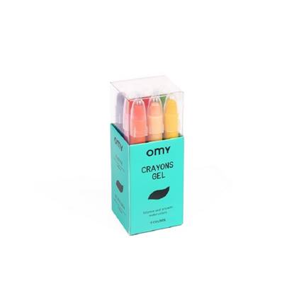 Crayons gel aquarellables - Boîte de 9 crayons