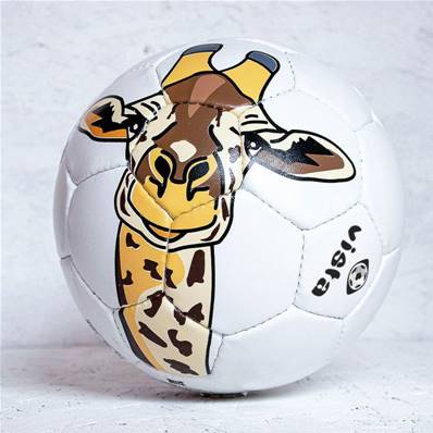 Ballon Vista écoresponsable motif Girafe