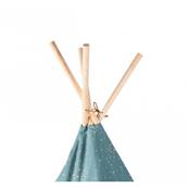 Tipi Phoenix - gold confetti magic green