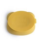 Bol en silicone avec ventouse et couvercle Ours - Jaune