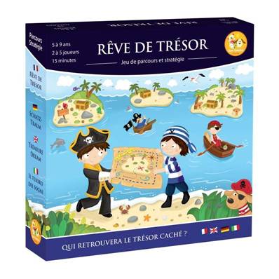 Rêve de trésor - Jeu de parcours et de stratégie