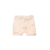 Short en coton bio Barry - Motif Renard 3 mois